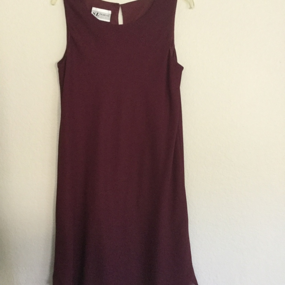 Maroon Dress